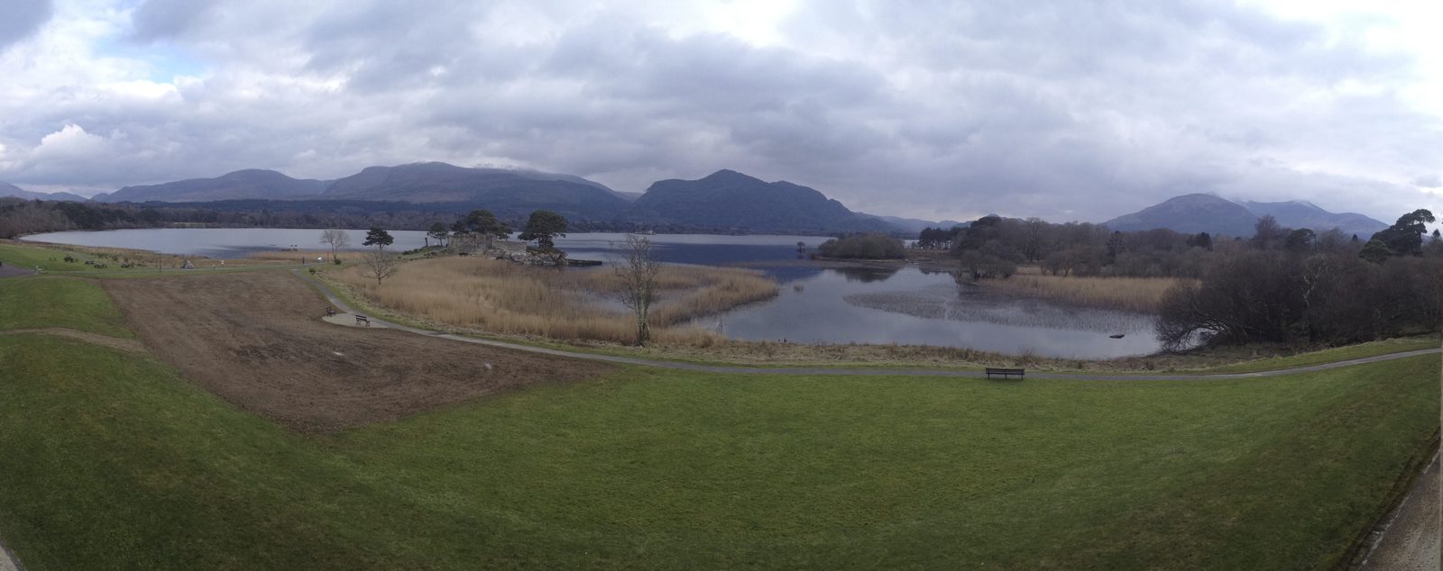 Lough Lein in Killarney — panorama